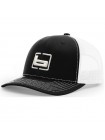 Кепка BANDED Richardson 112 Trucker Cap (черный/белый)